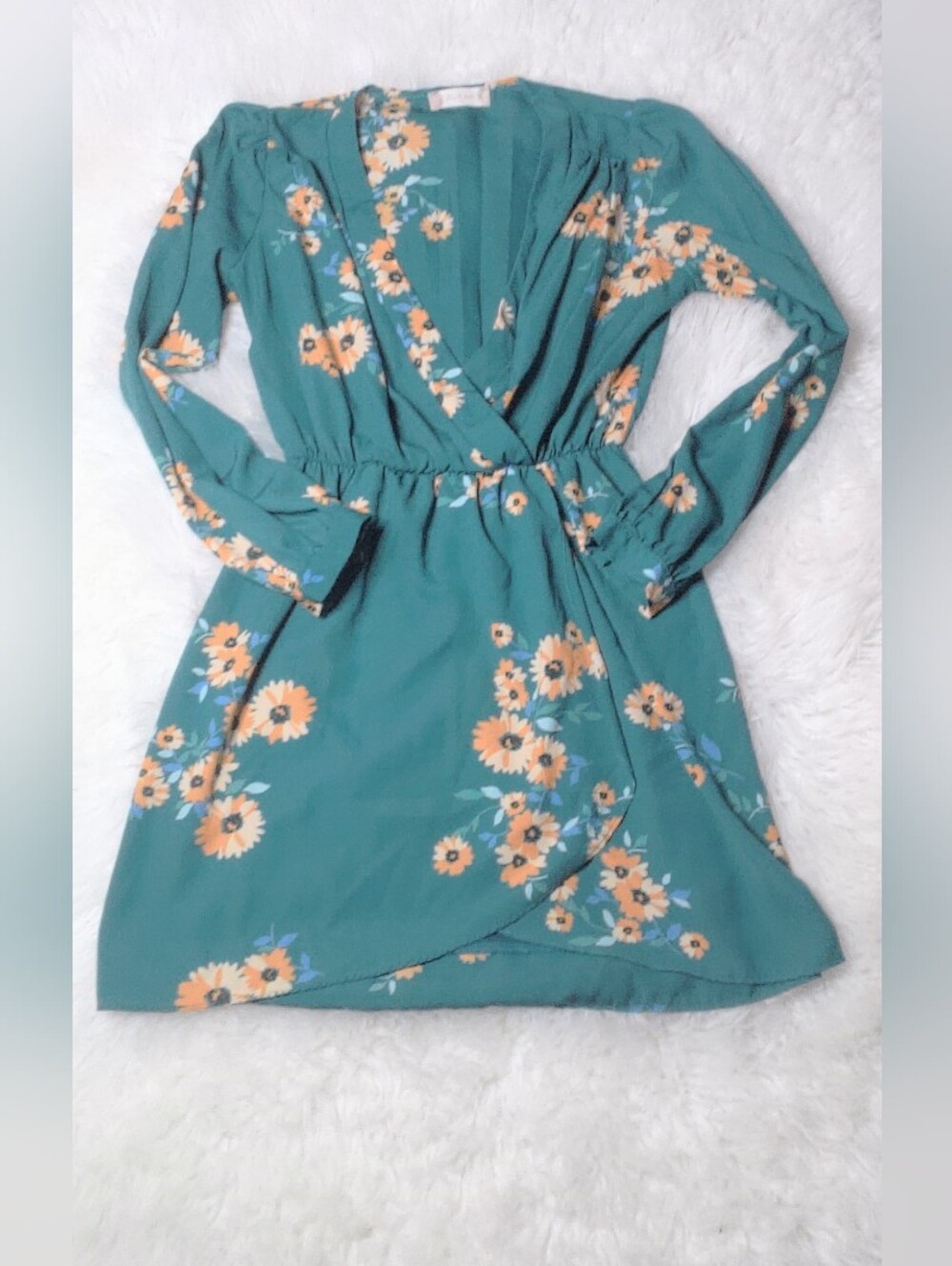 Altered State Faux Wrap Dress Size S